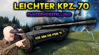 Leichter Kpz. 70 - Panzervorstellung - Leichter Panzer [WorldofTanks]