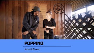 Kozo and Shawn | Popping improvisation@SKILLZCAMP.lt