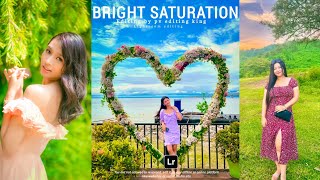 Instagram Trending Photo Editing | Lightrooom Saturation Colour Grading Preset Android