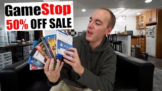 50% off Preowned Gamestop Haul (8 Games for $62)