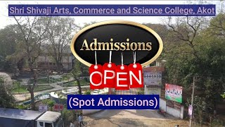 Admissions Open (Spot Admissions) Academic Year- 2024-2025, SSC, AKOT