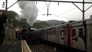 Steam - Jenny re-enters Simon's Town Station - 23 Mar 2014