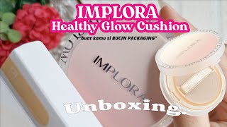 SWATCHES CUSHION: IMPLORA HEALTHY GLOW CUSHION-CUSHION MURAH LOKAL 50RBAN