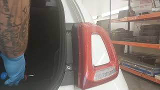 fiat 500 rear light removal.. bulb replacement.. easiest way