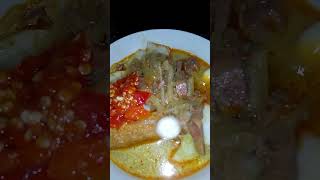 sarapan lontong sayur labu#shortvideo