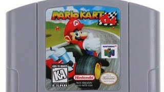 RETRO GAME NIGHT lets play MARIO KART 64  (grand pre mode mushroom cup)