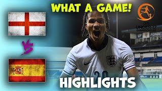 England v Spain | U17 Euro Championship | Highlights 27-05-2024