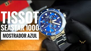 Relógio Tissot Seastar 1000 Mostrador Azul T120.417.11.041.00