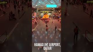 Sky's Symphony: Hamad International Airport Timelapse | Qatar Shorts 🌇✨