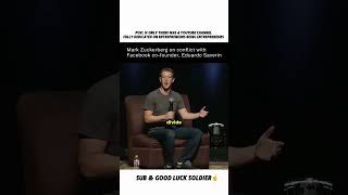 Mark Zuckerberg on Conflict with Facebook co-founder, Eduardo Saverin