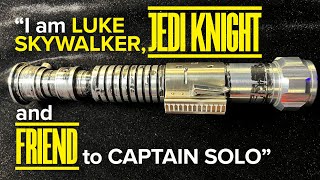 Luke Skywalker Return Of The Jedi Lightsaber Installed With Proffieboard and TRI-STAR