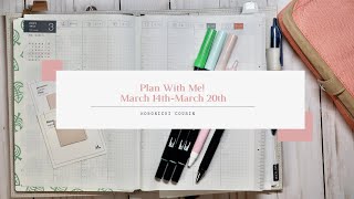 PLAN WITH ME! MARCH 14th-MARCH 20th IN MY HOBONICHI COUSIN