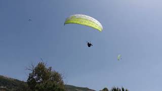 Paragliding take off pro attempt