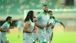 NIGERIA VS SOUTH AFRICA: NIGERIA SUPER EAGLES FINAL TACTICAL TRAINING SESSION  AS FINIDI GOES ALL IN