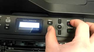 DCP-L2550DW toner counter reset