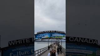 LONGEST PIER IN CANADA! #vancouver #canada #fall #sea #ocean #water #beach #shortsfeed #shorts