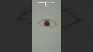 Trying to make eye👀।। eye drawing✍️//#trendingshorts #trendingeyelook#artideas