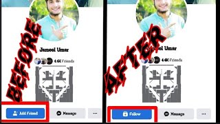 How to add follow button on Facebook profile/Facebook k account mi follow k button kisi on karin