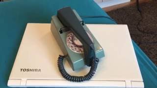 1971 R78 GPO 722 Trimphone: Two Tone Blue