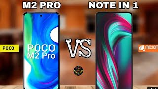 Micromax In Note 1 VS POCO M2 pro