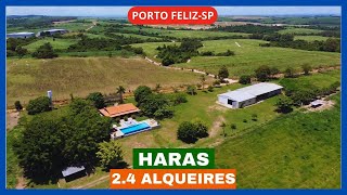 Haras de 2.4 alqueires à venda em Porto Feliz-SP.