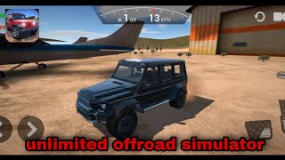 unlimited offroad simulator || G wagan offroad driving || android gameplay