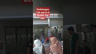 Kedatangan Cak percil di rumah kaji beki #kajibeki #cakpercil #gusiqdham #shorts