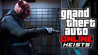 GTA 5 Online HEISTS Update - First Look & First Heist Job DONE!!!