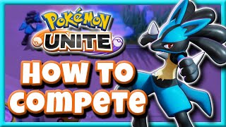 Get on a Team and Play Competitively in Pokemon Unite Tournaments