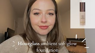 Hourglass Ambient Soft Glow Foundation review | oily acne prone skin