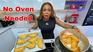 HOW TO MAKE AUTHENTIC NIGERIAN MEATPIE WITHOUT AN OVEN | NIGERIAN FOOD.