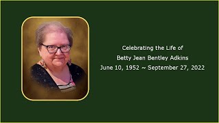 Betty Jean Adkins Memorial Service