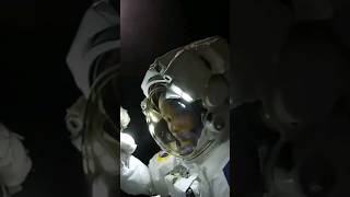 Repairing and maintenance of ISS by astronaut#shorts