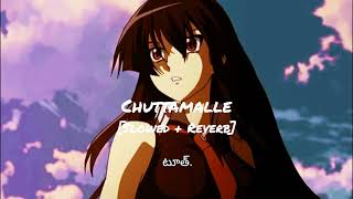 Chuttamalle Telugu  [Slowed + Reverb] | Shilpa Rao | Ramajogayya Sastry | LofiBoySM | Chill Vibes 🎶