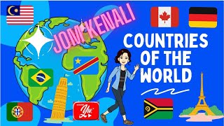 Countries of the World series (trailer) - Intro to ALL countries of the world series