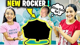 Rishabh के लिए कौन सा NEW BABY ROCKER आया?🤔NEW BORN BABY CRADLE | Samayra Narula and Family