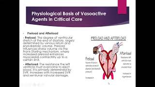 Vasoactive Agents in the ICU