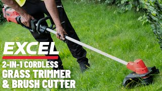 Excel 18V Grass Trimmer & Brush Cutter!