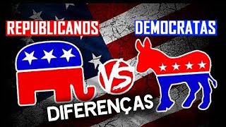 PARTIDO REPUBLICANO X DEMOCRATA - QUAL A DIFERENÇA?