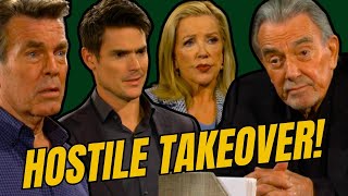 Is Jack Going to Lose Jabot? Victor's Hostile Takeover! The Young and the Restless