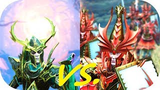 Total War: Warhammer II ♦ Fight Club ♦ Knights of the Ebon Claw vs. The Fireborn