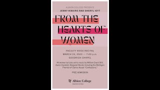 Faculty Voice Recital: From the Hearts of Women