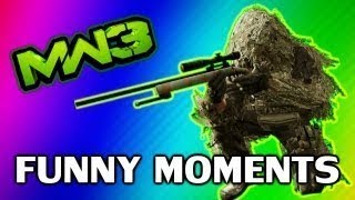 MW3: Funtage 9 - Quick Scope Noob, Ninja Defuse, 360 Trickshots (Funny Moments / Trolling)