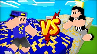 FELIPE NETO vs LUCCAS NETO - QUEM GANHA? - BATALHA DE CUBÃO MINECRAFT