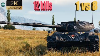 Leopard Prototyp A, карта Степи. 12 kills, Колобанов, Пул. WoT 1.10.0. 2К VIDEO.