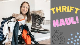 Thrifting Haul! Reselling On Ebay And Poshmark // Full Time Reseller // Lululemon, Sorels AND MORE!