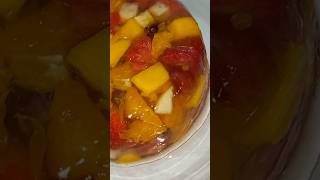 Mix Fruits Jelly #shorts #trendingshorts #foodie #desert