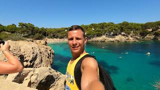 Mallorca Cala Ratjada Cala Gat Beach 4k Tour Balearen (Spain)