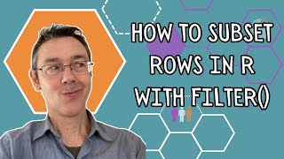 How to subset rows in R with filter()