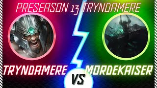 HOW TO INT AND STILL WIN | MASTERS+ ELO TRYNDAMERE VS MORDEKAISER